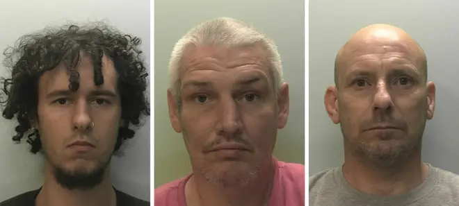 Three Plymouth rioters have been jailed