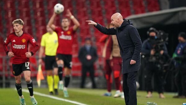 Ten Hag unhappy with Rashford's form